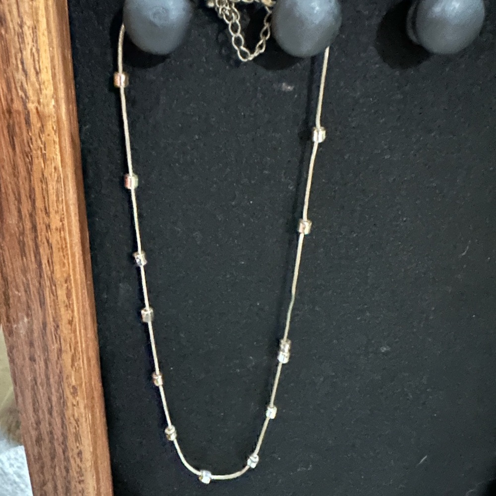 Silver necklace